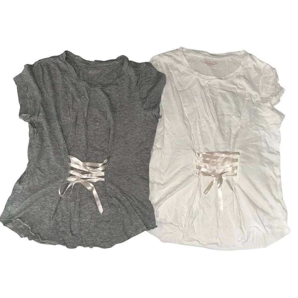 Victoria secret corset t-shirt sleep wear bundle